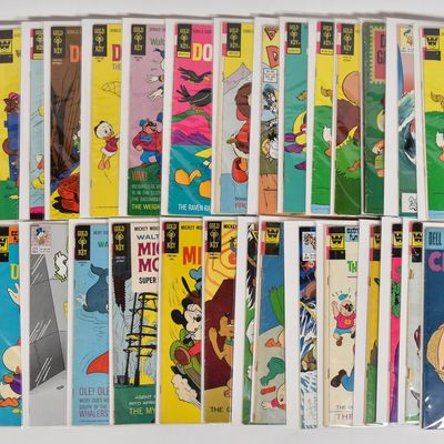 Sale Photo Thumbnail #329: 35 Walt Disney Dell Gold Key Whitman and Gladstone Comic Books