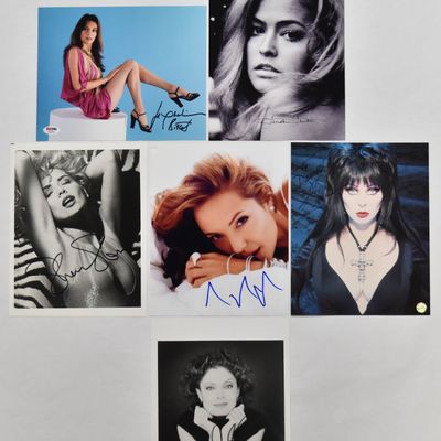 Sale Photo Thumbnail #149: 6 Prominent Hollywood Actresses Signed Photographs Including Angelina Jolie and Sharon Stone