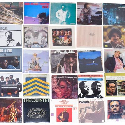Sale Photo Thumbnail #79: 25 Jazz Fusion and Soul Vinyl LPs Records