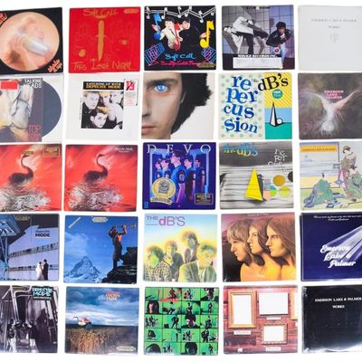 Sale Photo Thumbnail #81: 25 New Wave, Synth-pop, and Progressive Rock Vinyl LP Records