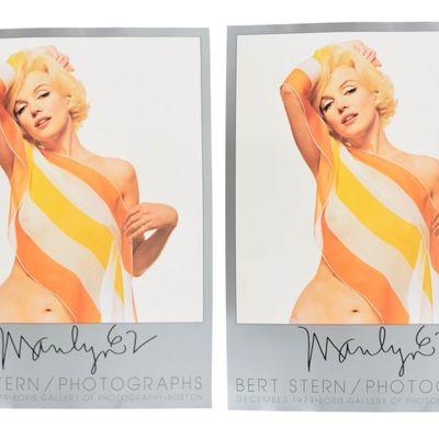 Sale Photo Thumbnail #319: 2 Bert Stern Offset Lithograph Marilyn Monroe Posters