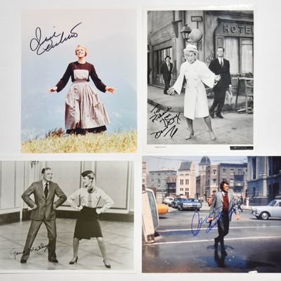 Sale Photo Thumbnail #112: 4 Autographed Photographs - Julie Andrews Doris Day Gene Kelly and Clint Eastwood