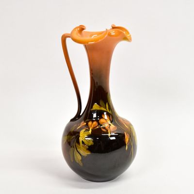 Sale Photo Thumbnail #240: Amelia Sprague Rookwood Pottery Earthenware Ewer