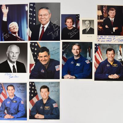 Sale Photo Thumbnail #163: 11 Signed Photographs of American Politicians and NASA Astronauts Including Jimmy Carter