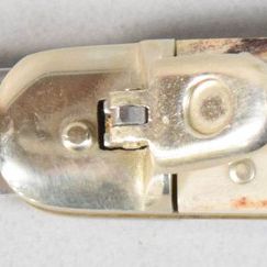 Sale Photo Thumbnail #377: Boker Tree Brand Classic 715 Lever-Lock Stag Handle Folding Knife