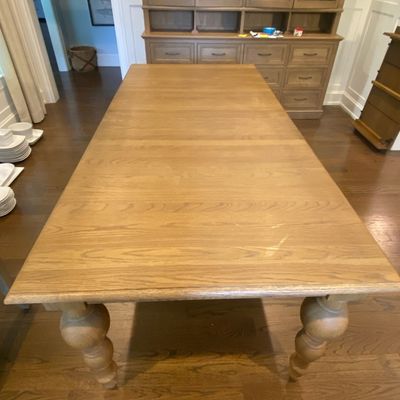Restoration Hardware Large Dining Table