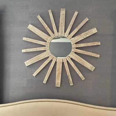 Huge Sunburst Wall Mirror