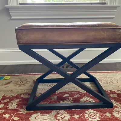 Pottery Barn Tufted Ottoman