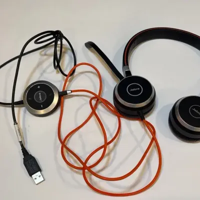 JABRA Headset with USB Attachment Cord 