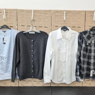 Brooks Brothers + Cashmere Long-sleeved Ladies' Tops
