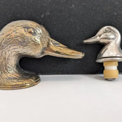 Duck Bottle Opener &  Duck Wine Bottle Stopper
