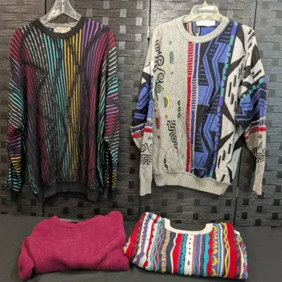 Vintage Men's Sweaters (4) 