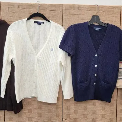 (4) Ralph Lauren Sweaters (sizes M/L) 