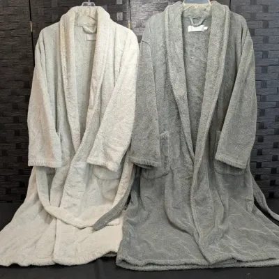 2 Restoration Hardware Bath Robes S/M & L/XL 