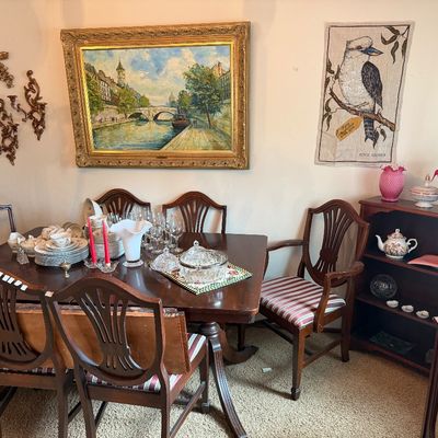 Sale Photo Thumbnail #56: Dining Table & 6 Chairs