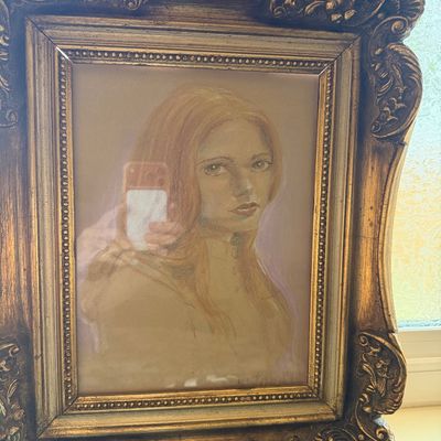 Sale Photo Thumbnail #14: Gold Frame Portrait 