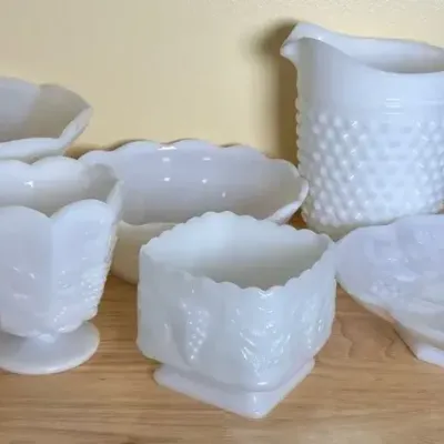 Milk Glass #12