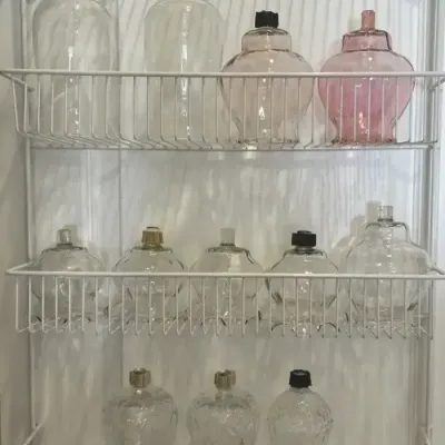 Glass Candlestick Votives