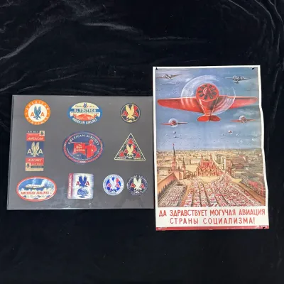 Vintage American Airlines Stickers