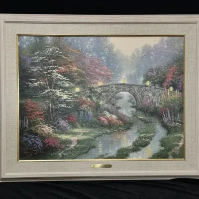 Thomas Kinkade Stillwater Bridge Print
