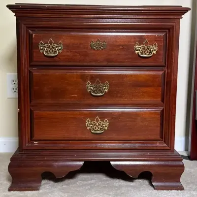 Two Drawer Nightstand 