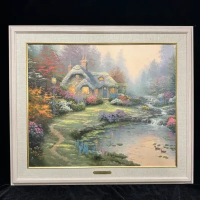 Thomas Kinkade Everett’s Cottage Print