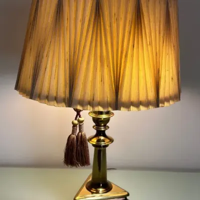 Vintage Stiffel Brass Lamp #1