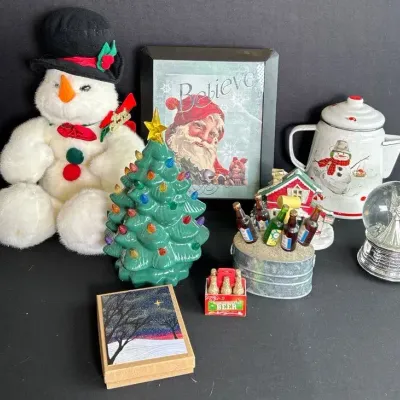 Miniature Ceramic Christmas Tree 