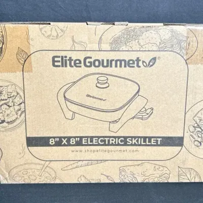 Elite Gourmet 8" x 8" Electric Skillet