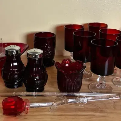 Red Glass Collection