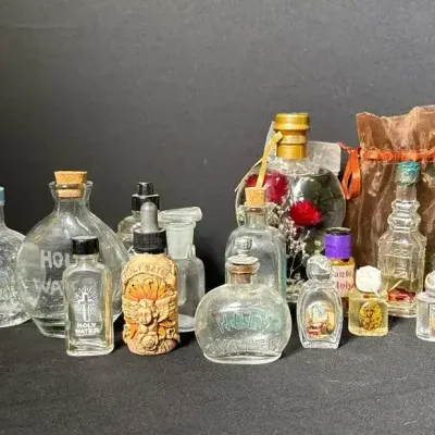 Glass Bottles - Holy Water