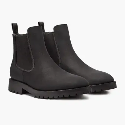 Thursday Boot Company, Black Matte Leather Boot, Size 12