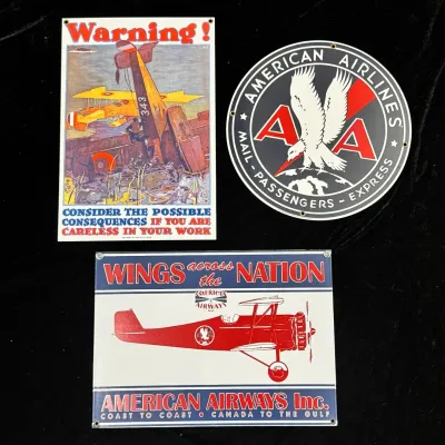 Ande Rooney Metal Signs 