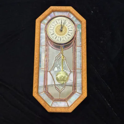 Stained Glass Clock
