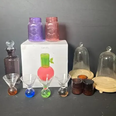 Colorful Glassware