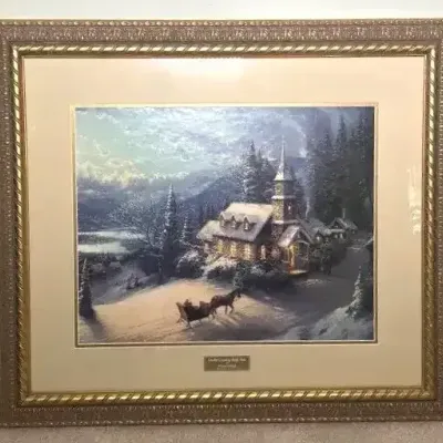Thomas Kincaid Library Edition Art Print