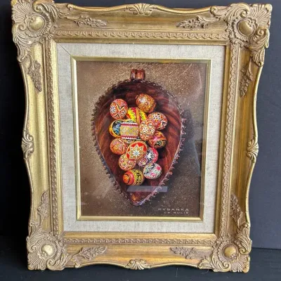Framed Photography - Ukrainian Eggs 