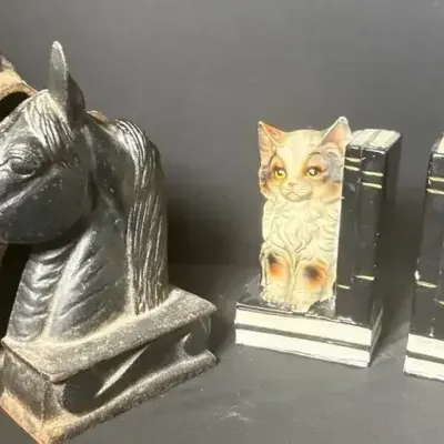 Vintage Book Ends 