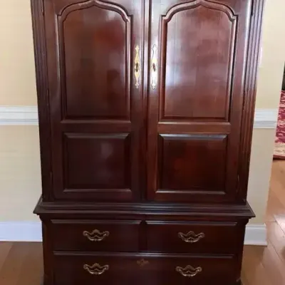 Thomasville Cherry Wood Armoire