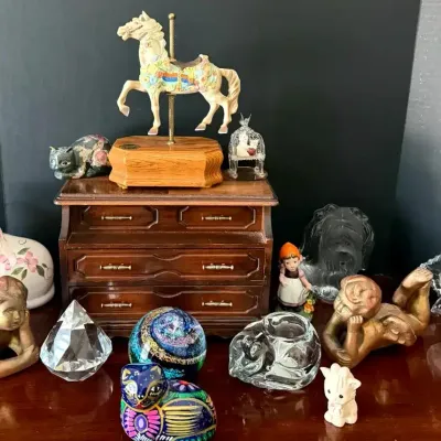Carousel Horse, Jewelry Box & Decorative Accents