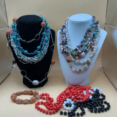 Beaded Necklace Lot