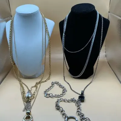 Gold Toned and Silver Toned Necklaces/Chains
