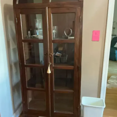 Large Glass Cabinet