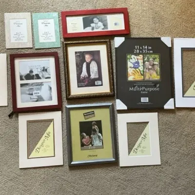 Unused Frames And Mats