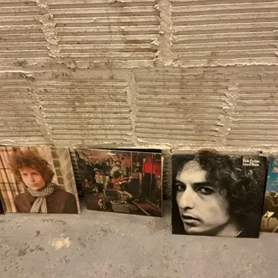 3 Bob Dylan LPs And 2 Other LPs 