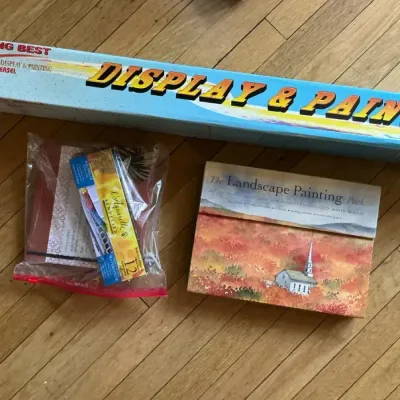Easel And Painting Packs
