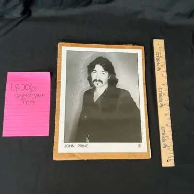 Signed John Prine Portrait 