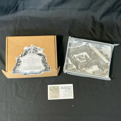Louvre Museum Souvenir Porcelain Plate