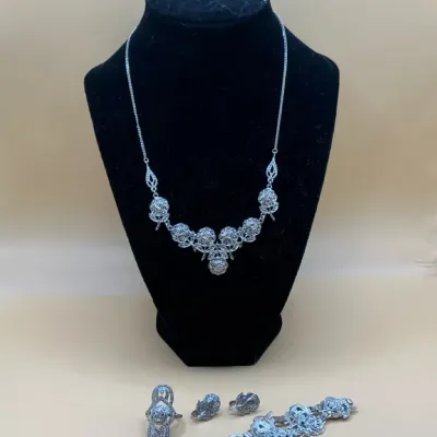 Sterling Silver Jewelry Set
