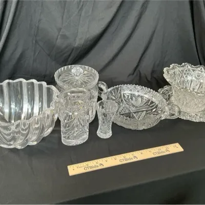 Decorative Crystal - Waterford, Lenox, Orrefors, American Brilliant Period
